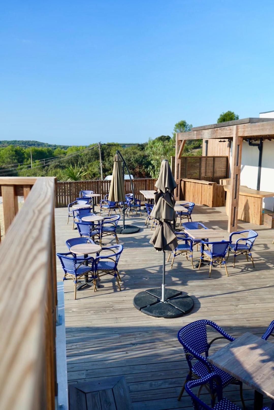 Camping Les Lodges Du Lagon Calvisson Eksteriør billede
